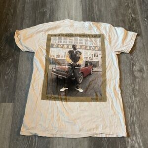 Official concert merch snoop dog high school reunion shirt